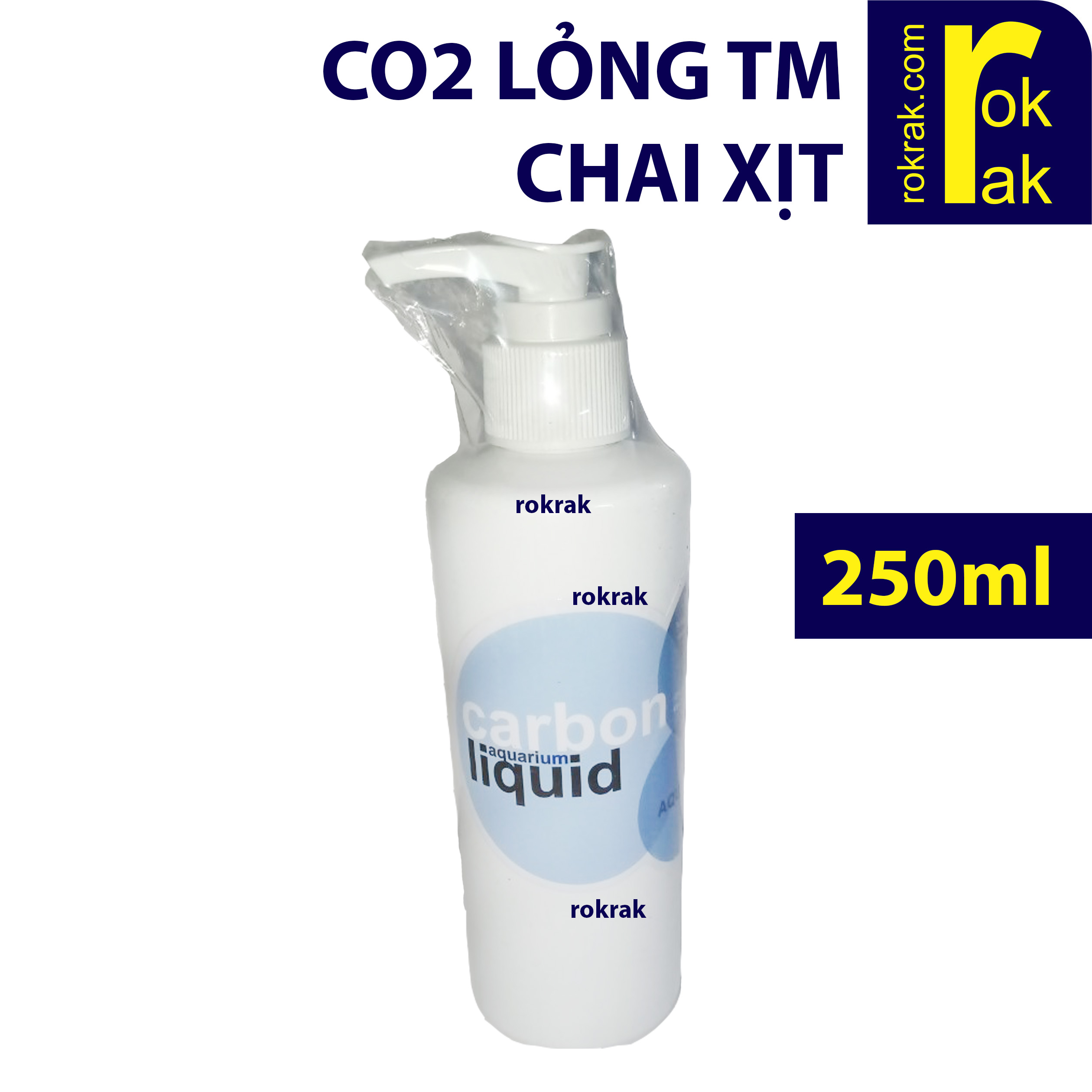 CO2 dạng nước Carbon Liquid Thủy Mộc Chai Xịt 250 ML cho hồ thủy sinh