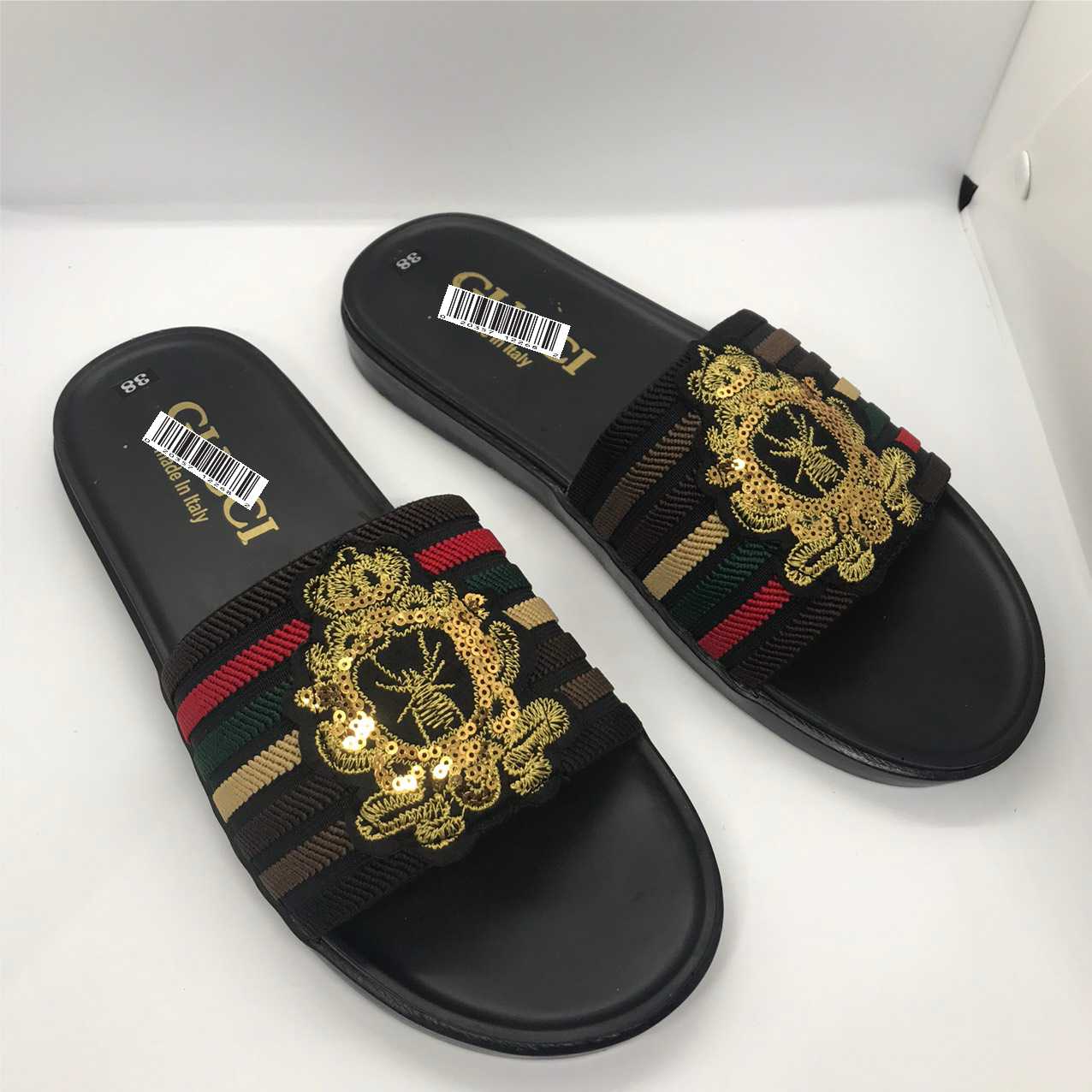 Dép Nam thổ Cẩm quai vàng ong lấp lánh giá xưởng (nhận sỉ,lẻ,buôn,Dropship)