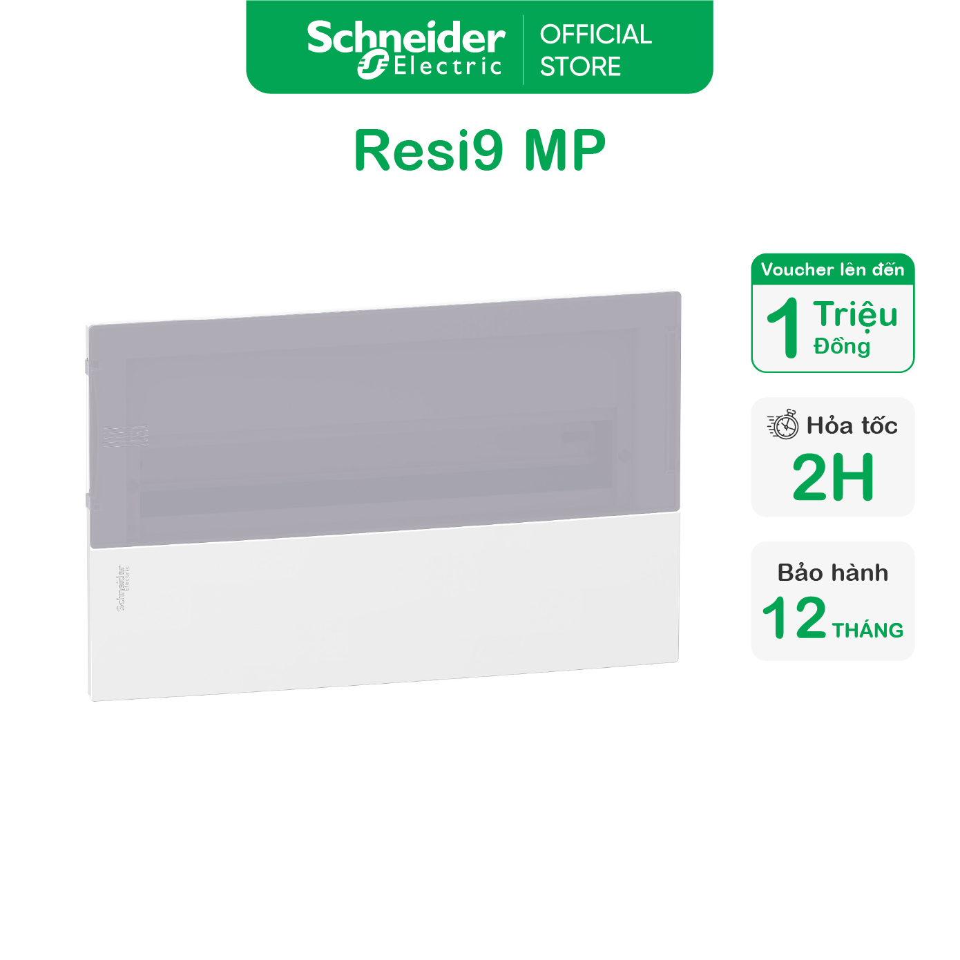 Tủ điện nhựa âm tường mini pragma cửa mờ - ip40 - schneider electric - mip22104t mip22106t mip22108t mip22112t mip22118t mip22212t mip22312t