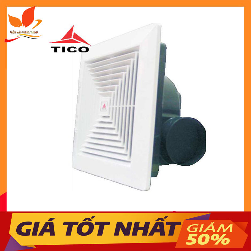 Quạt thông gió gắn tường Tico TC-20AV4 hút ngang