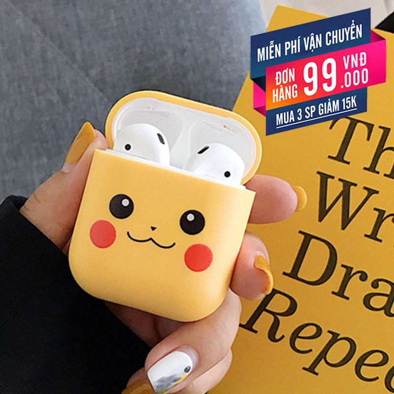 Case silicon cho tai nghe Airpods mẫu Pikachu