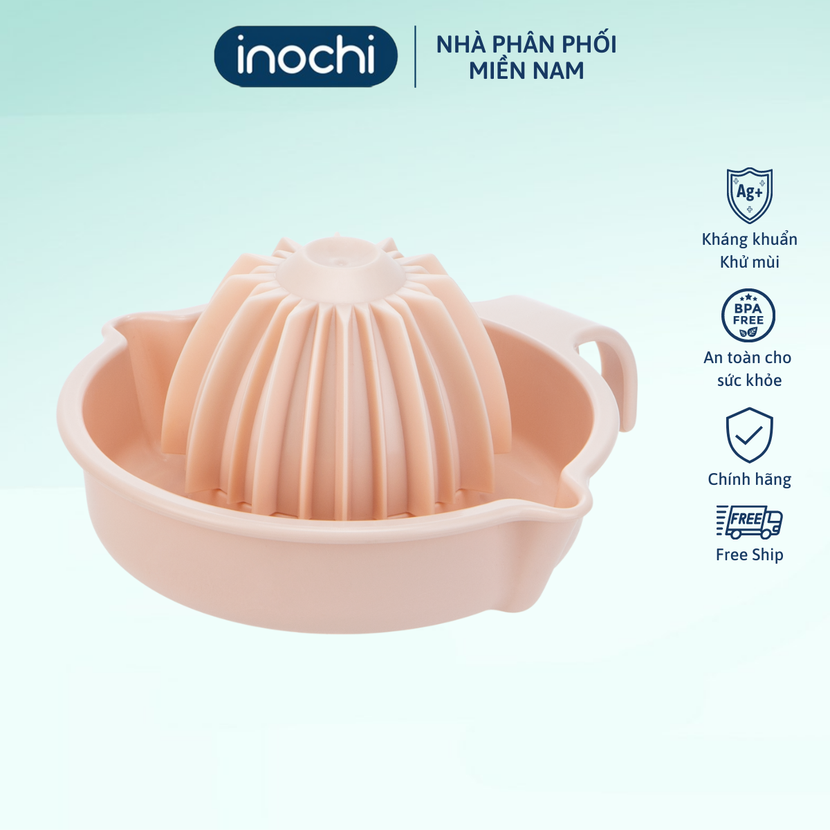 Bộ vắt cam chanh tiện dụng cỡ lớn Yoko - Giao màu ngẫu nhiên