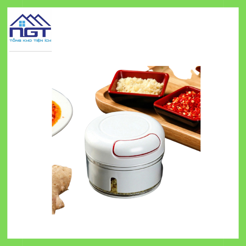 Máy say tỏi ớt cầm tay mini