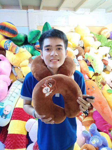 Gối cổ đi xe hoạt hình