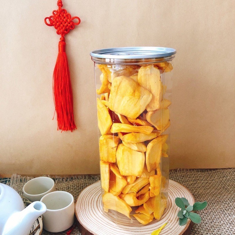Mít sấy giòn hũ 300gram - đăc sản đà lạt