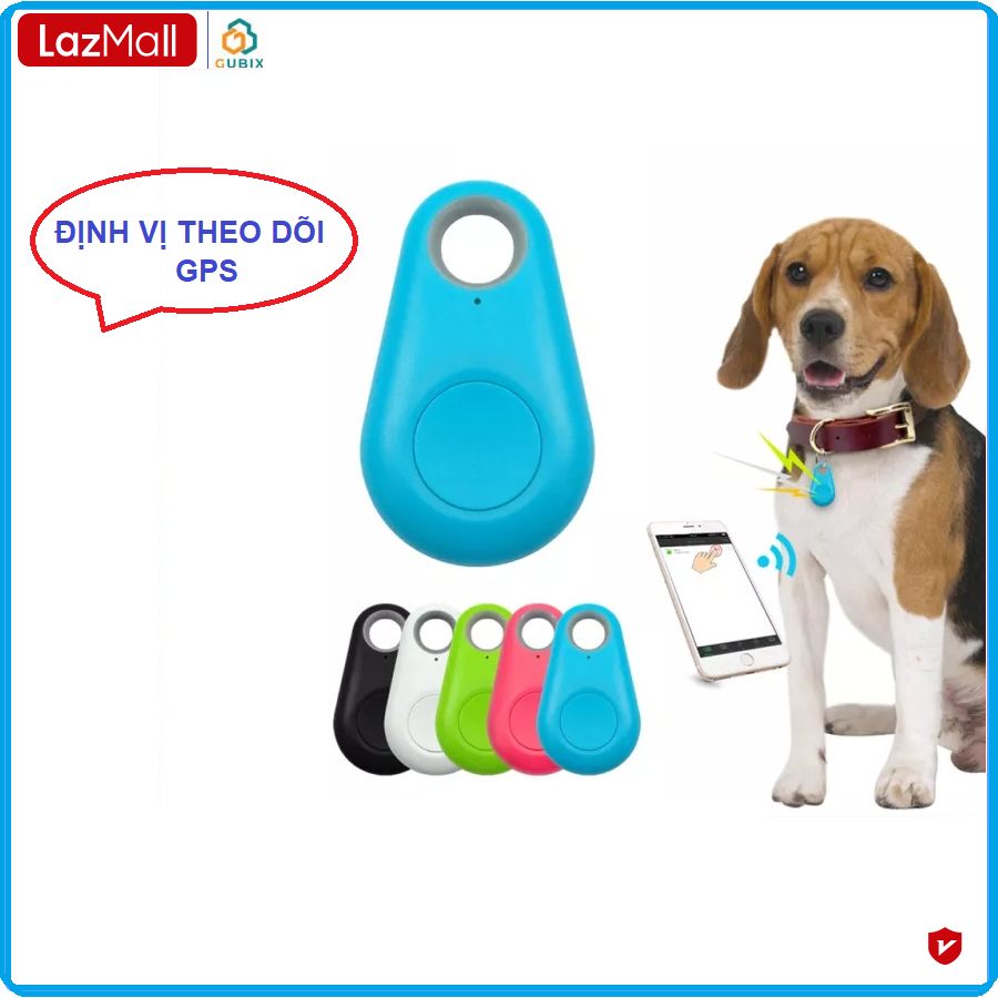 Móc khóa định vị chó mèo chip định vị mini gps chống thất lạc điện thoại chìa khóa xe máy kết nối bluetooth