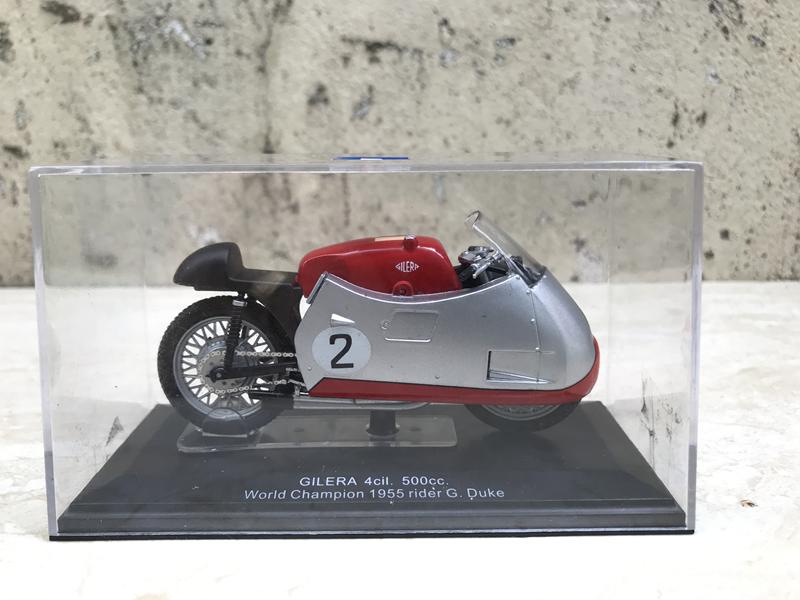 [HCM]Mô hình xe mô tô cổ GILERA. 4cil. 500cc - 1:22