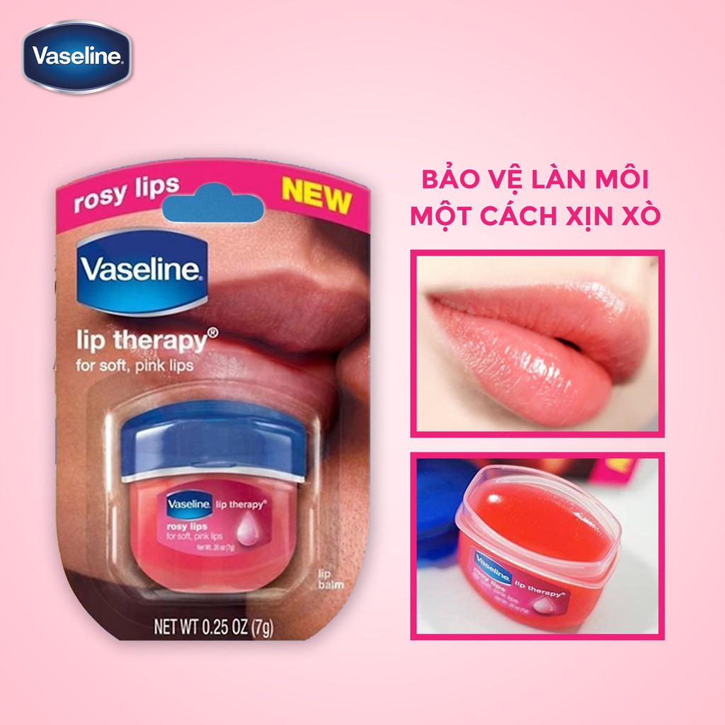 Lịch sử giá Son dưỡng môi vaseline lip therapy 7g - rosy lips cập nhật  5/2023 - BeeCost