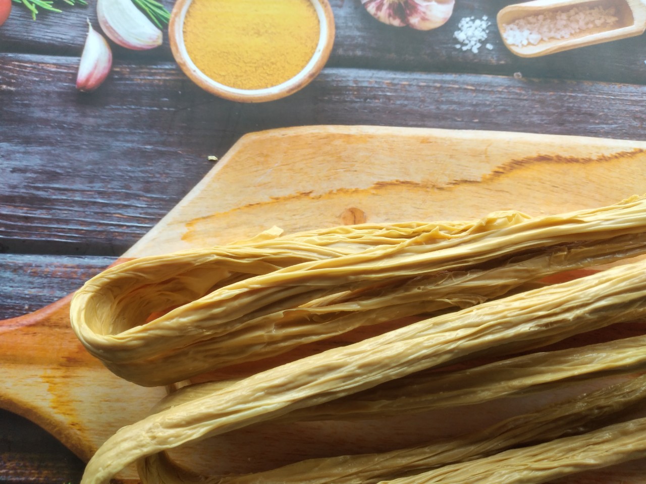 Tàu hũ ky cọng khô trọng lượng 400g - hủ ky 179