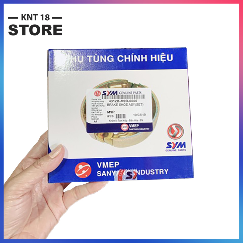 Bố thắng đùm má phanh cơ xe sym, kymco 50cc 110cc 125cc bale dream future wave