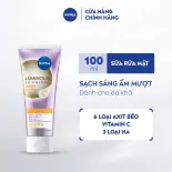 Sữa Rửa Mặt NIVEA Sạch Sáng Ẩm Mượt (100 ml) - 98762