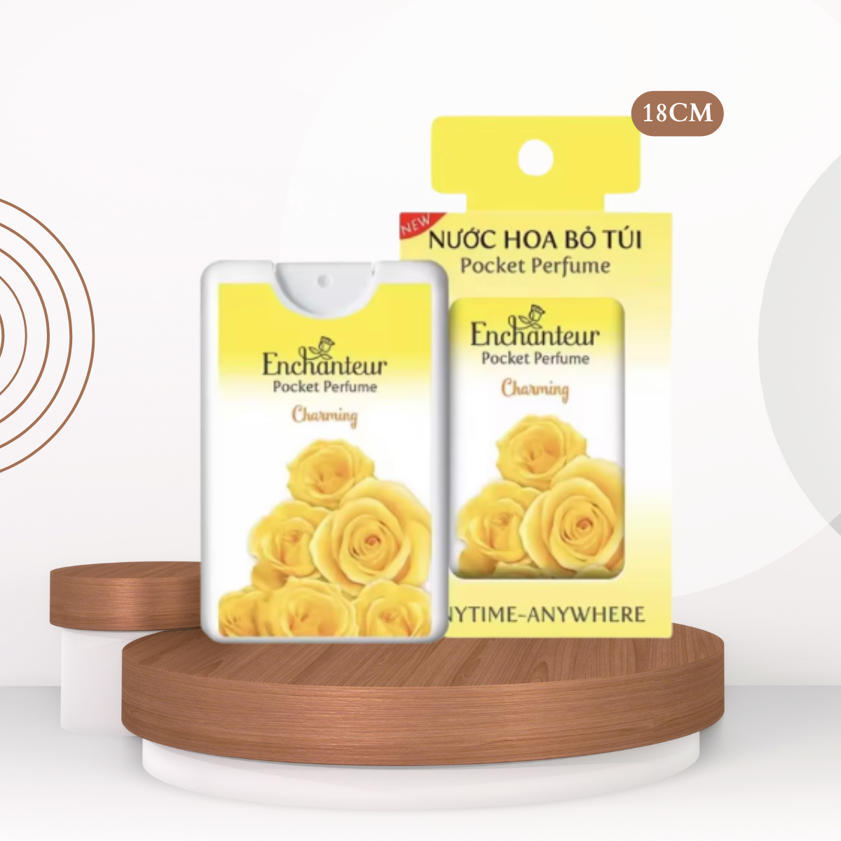 Nước hoa bỏ túi Enchanteur Charming 18ml/hộp