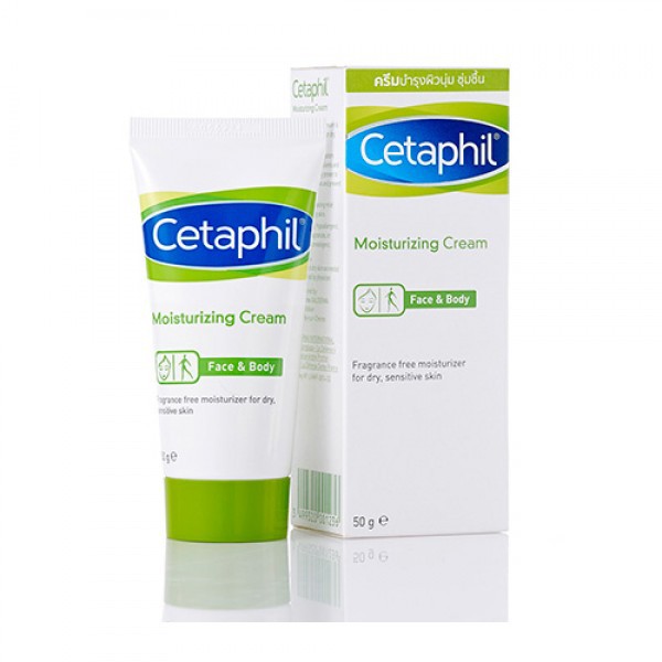 Cetaphil moisturizing cream 50g kem dưỡng ẩm và làm mềm da cho mặt và toàn thân