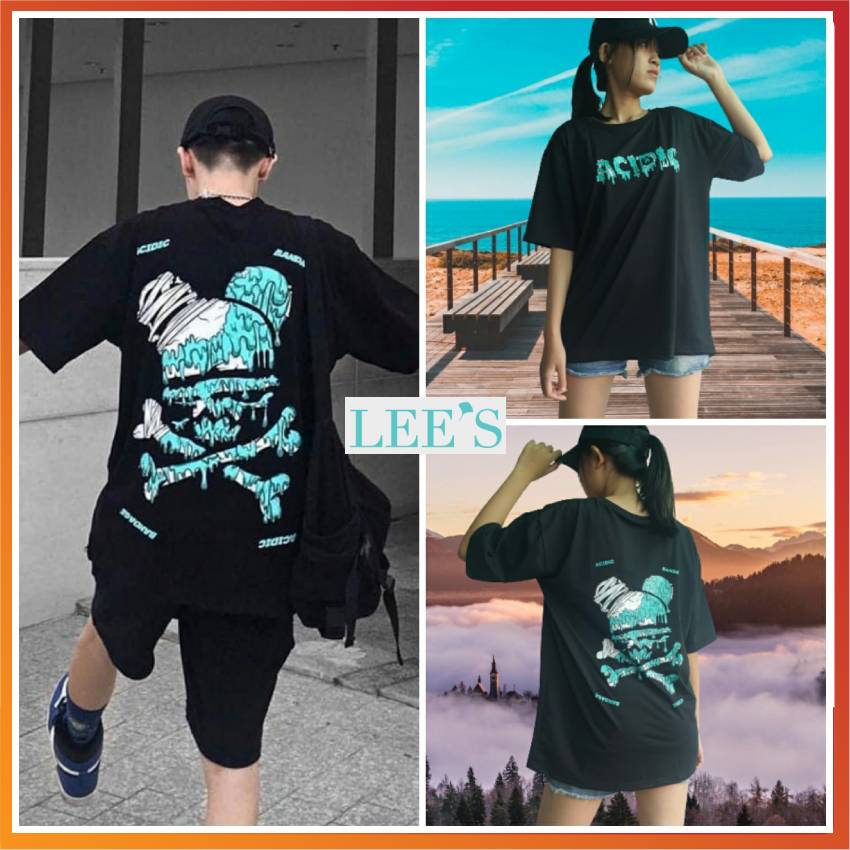 [ÁO THUN HOT TREND 2020] ÁO THUN UNISEX NAM NỮ form rộng tay lỡ - Freesize 40-70kg -Dành cho cả Nam và Nữ- LEE'S HOME