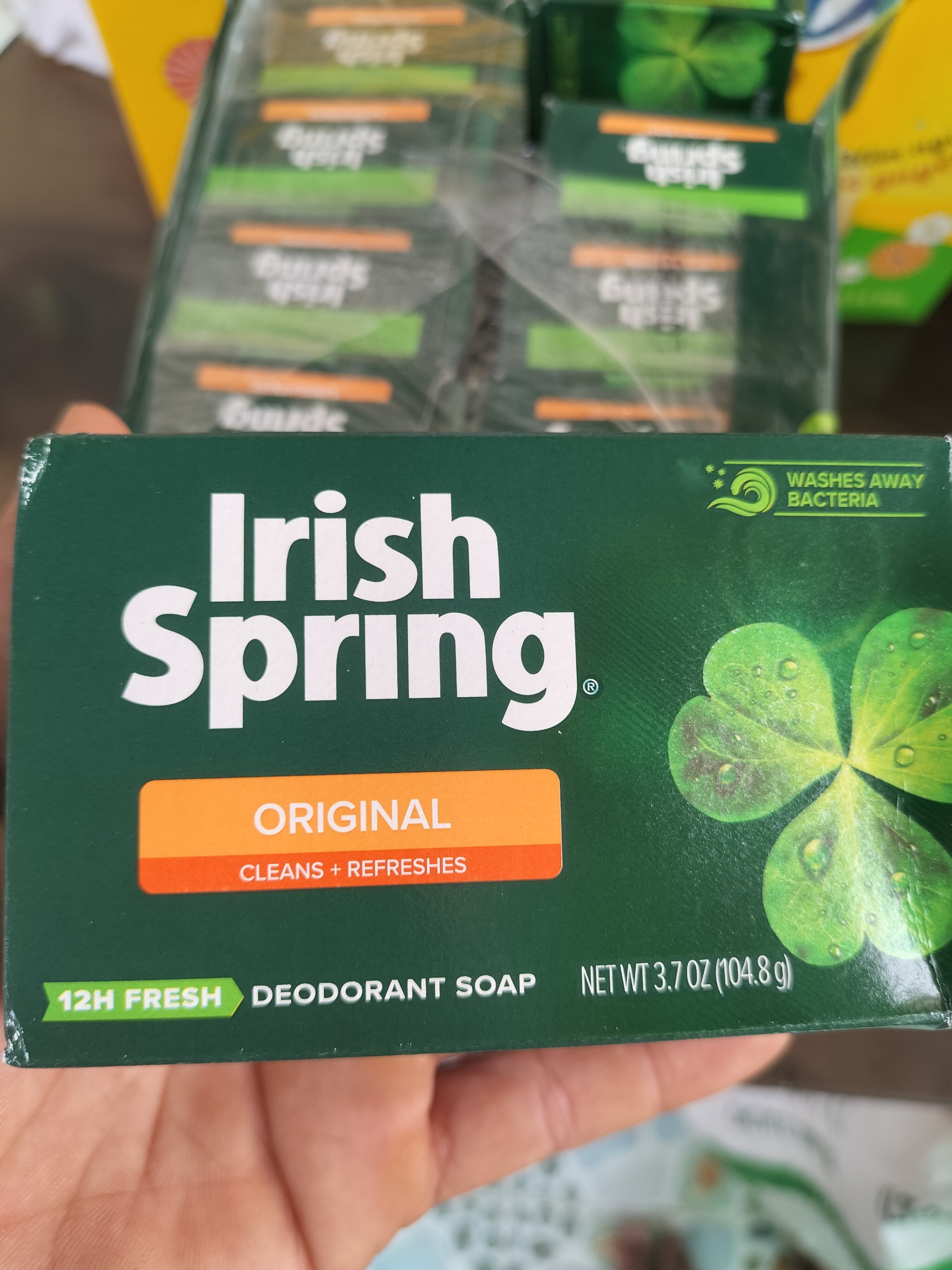 [HÀNG USA] 1 CỤC XÀ BÔNG CỤC IRISH SPRING CỦA MỸ ( Hàng chuẩn )