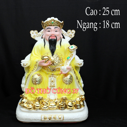 Tượng thần tiền - màu vàng