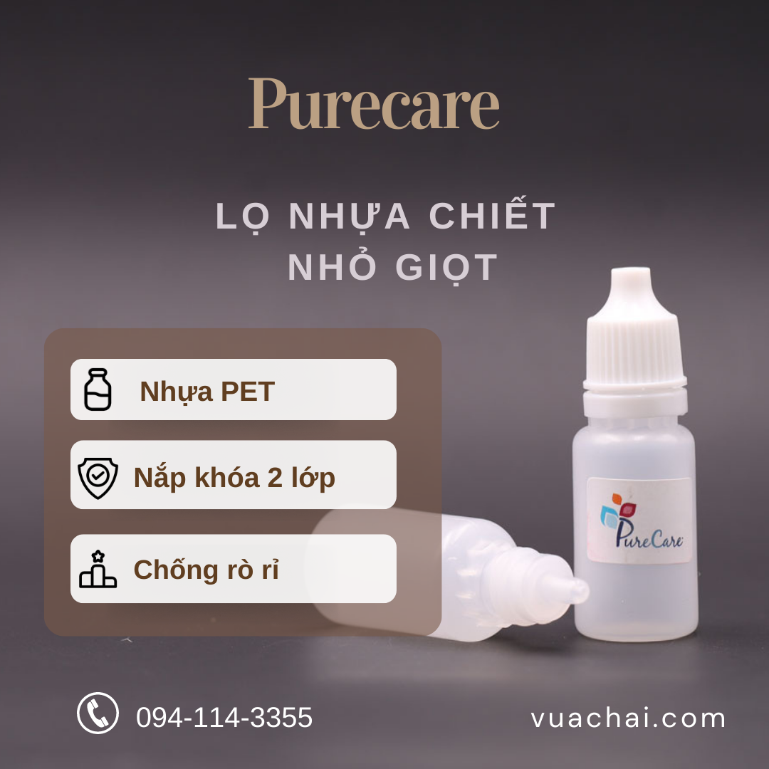 50 Chai nhựa nhỏ giọt nhỏ mắt nhỏ mũi 20ml, Nắp nhiều màu, chiết dung dịch mỹ phẩm tinh dầu