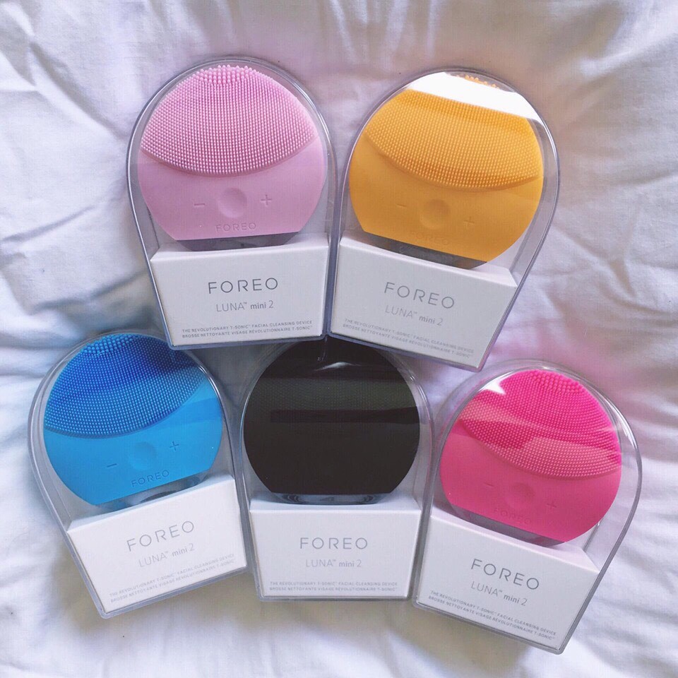 [HCM]Máy rửa mặt FOREO LUNA mini 2 chính hãng  Máy rửa mặt massage da mặt hiệu quả tẩy tế bào đủ các màu phù hợp mọi loại da .