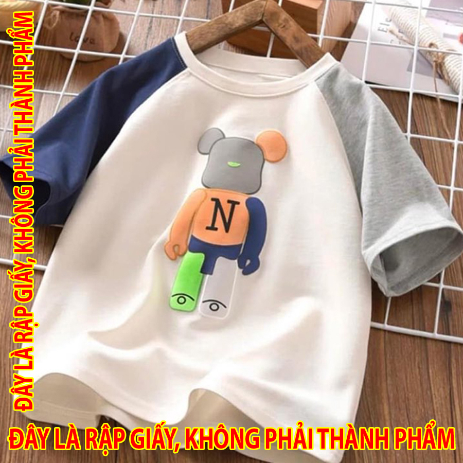 Rập giấy pc026 - ao raglan - regular - size lớn
