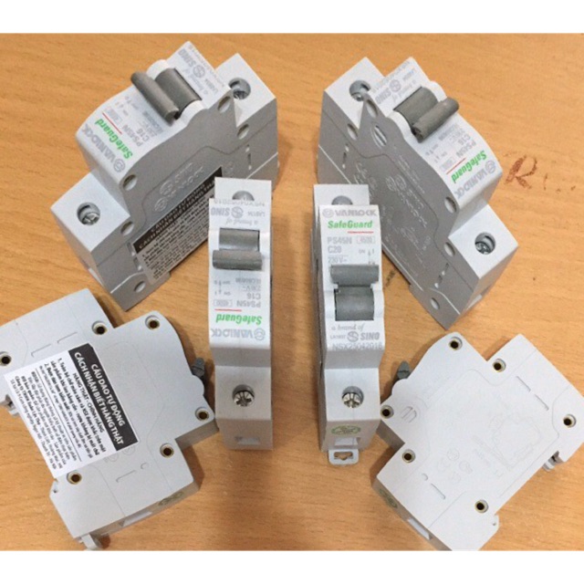 Cb tép 1 pha 10a-63a sino vanlock