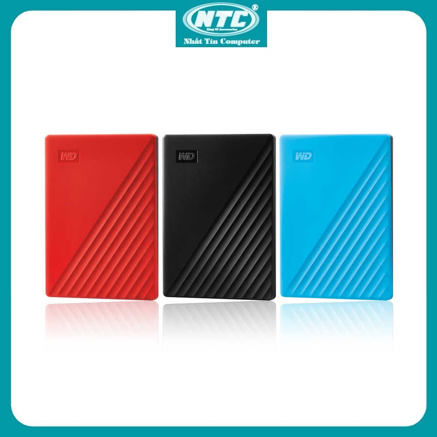 Ổ cứng di động gắn ngoài HDD 2TB Western Digital My Passport - new model (3 màu) Nhất Tín Computer