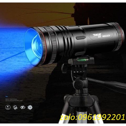 Đèn Câu Đêm Soi Phao Yinnuo F89 Màu Tím 3 Chế Độ -Đèn Câu Đài