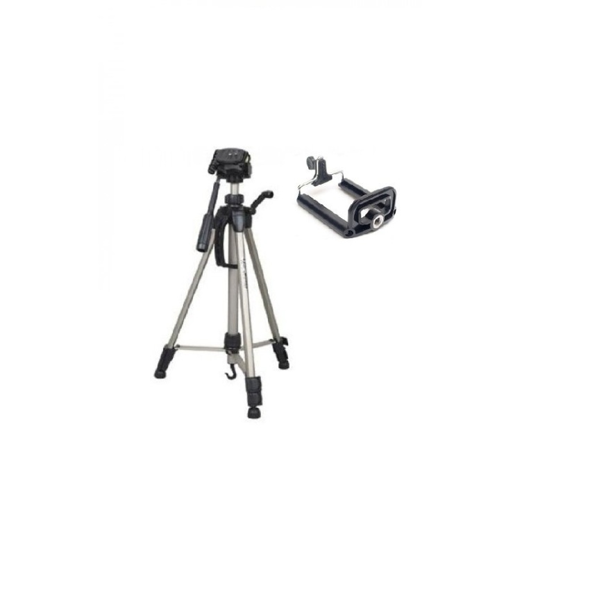 Tripod / 1060mm + giá đỡ điện thoại + remote mobile tripod 2