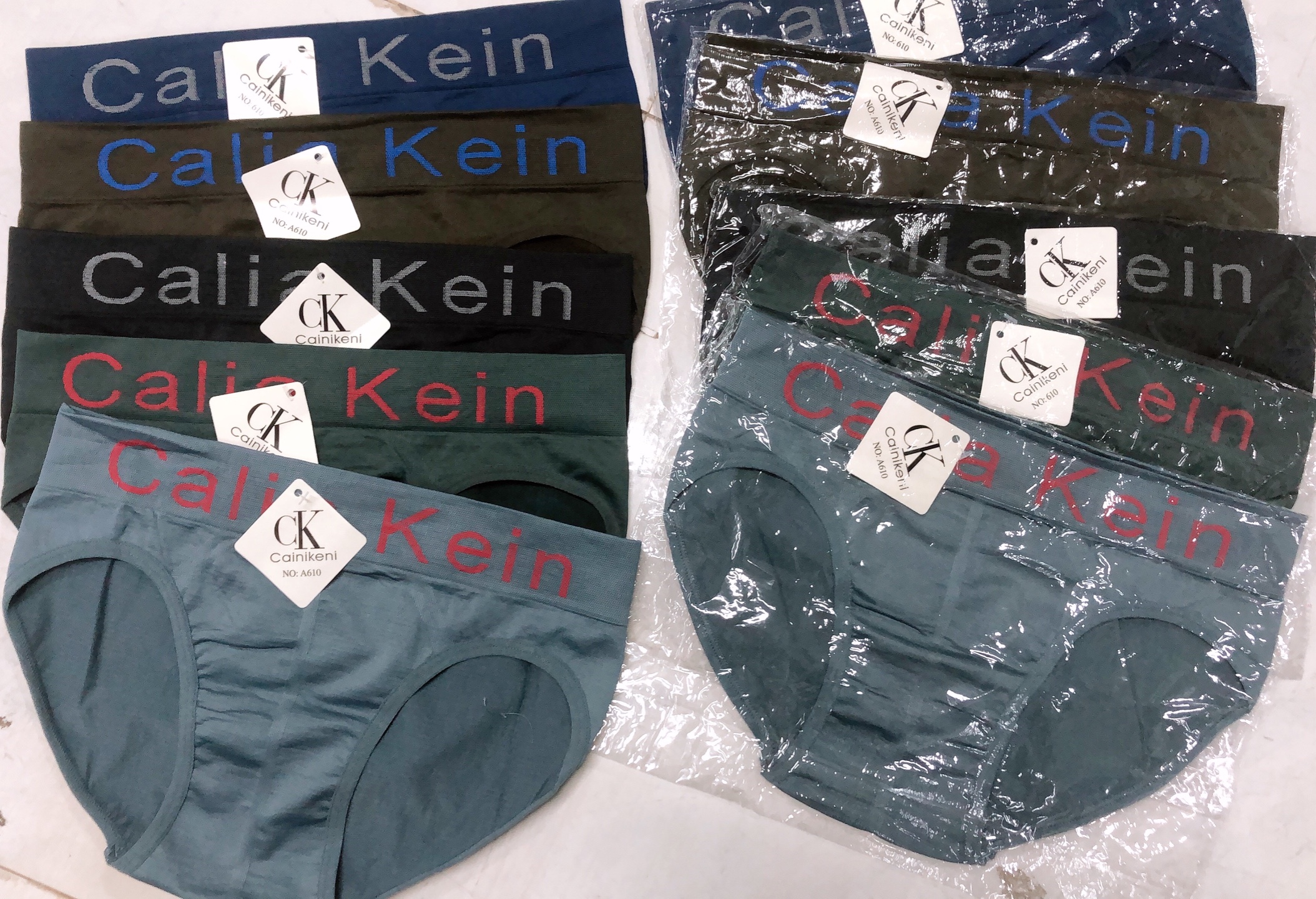 COMBO 05 chiếc Quần Lót Nam lưng hàng dệt kim cao cấp - Co Giãn 4 Chiều Cực Tốt- MRBAP
