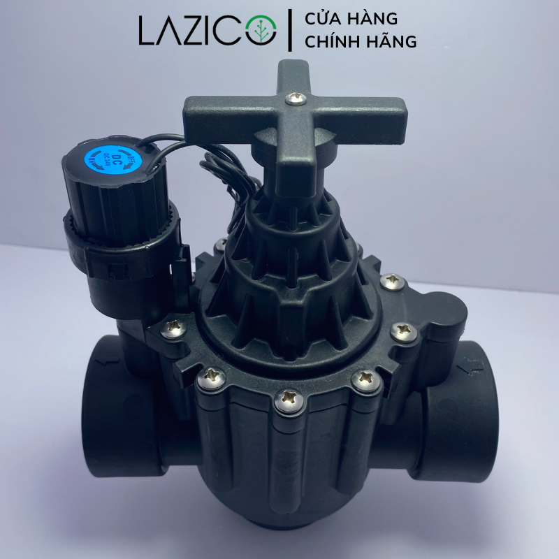 Van điện từ 24vdc phi 60, van điện từ ngoài trời lazico vt60