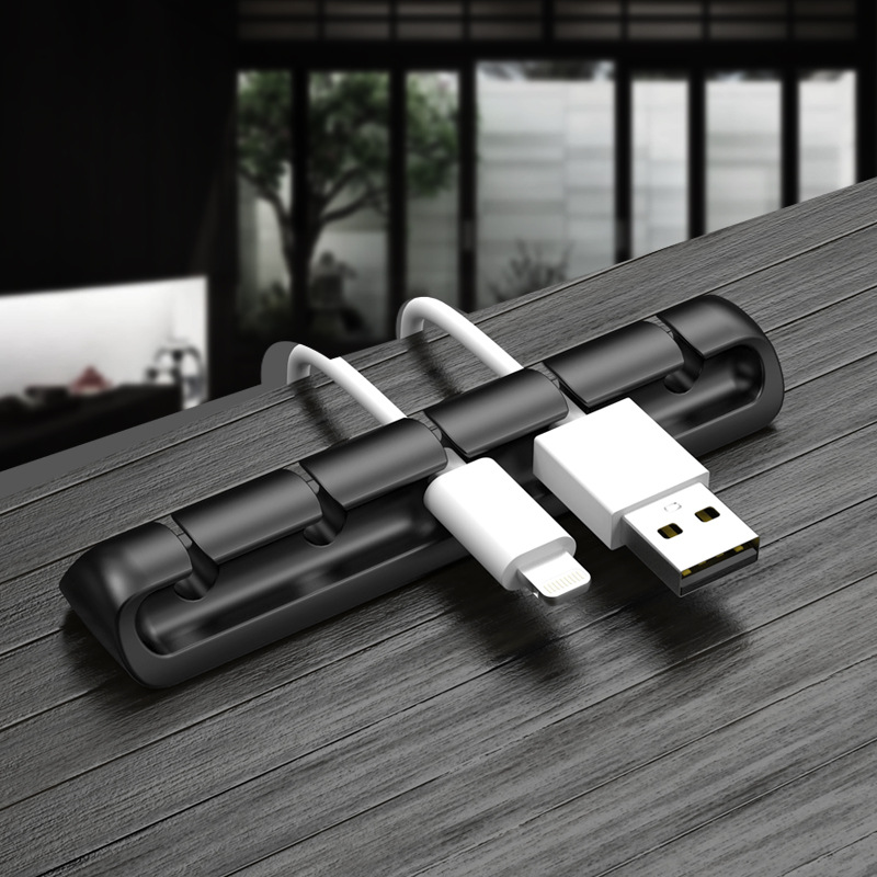 [3-5/8 Hoàn Tiền 25%] - Đế dán kẹp dây cáp sạc điện thoại máy tính dây phone chống rối 9STORE