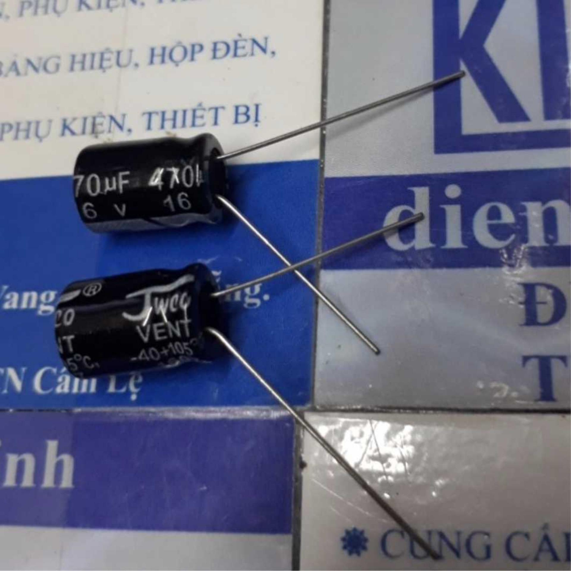 50 con tụ hóa, tụ phân cực 470uf 16v kde1807
