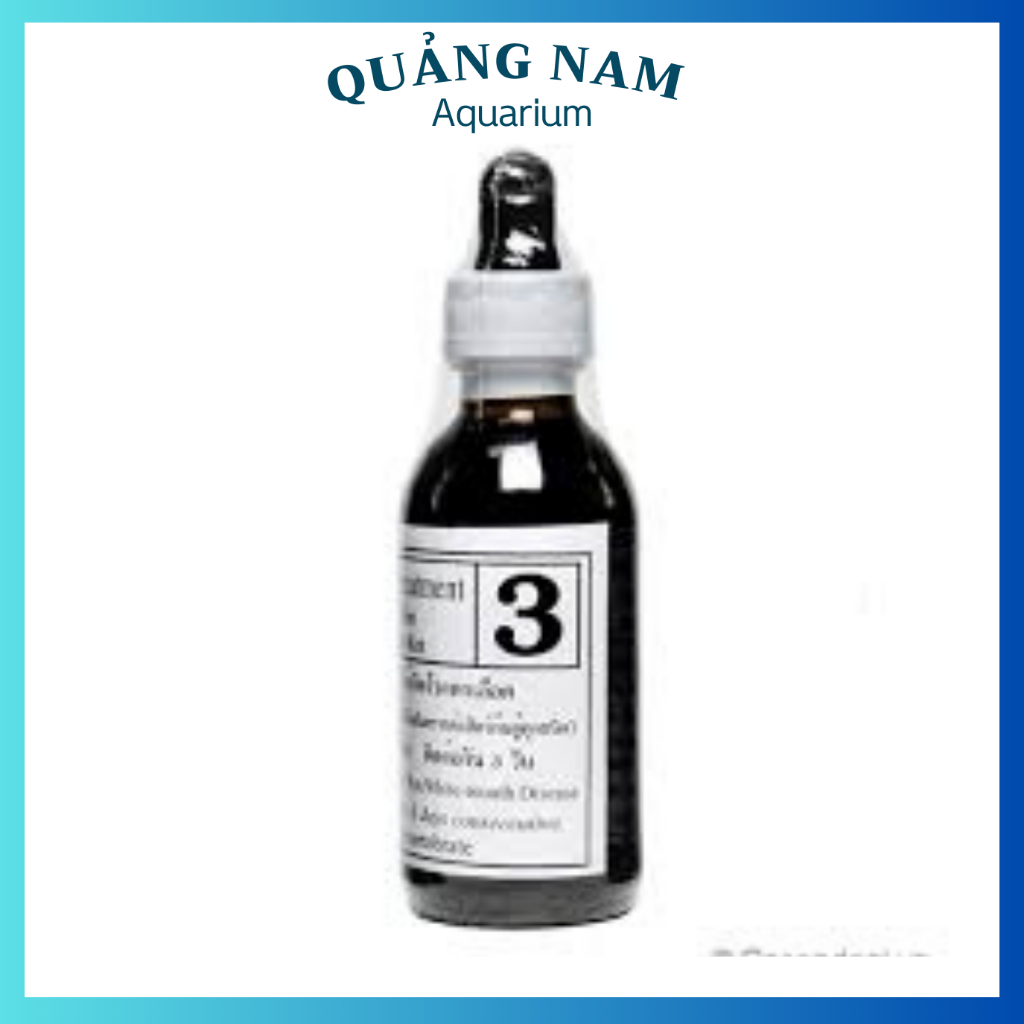 Trị lở loét, nấm mang, thối đuôi,vây ở cá cảnh Bio-knock 3 Thái Lan