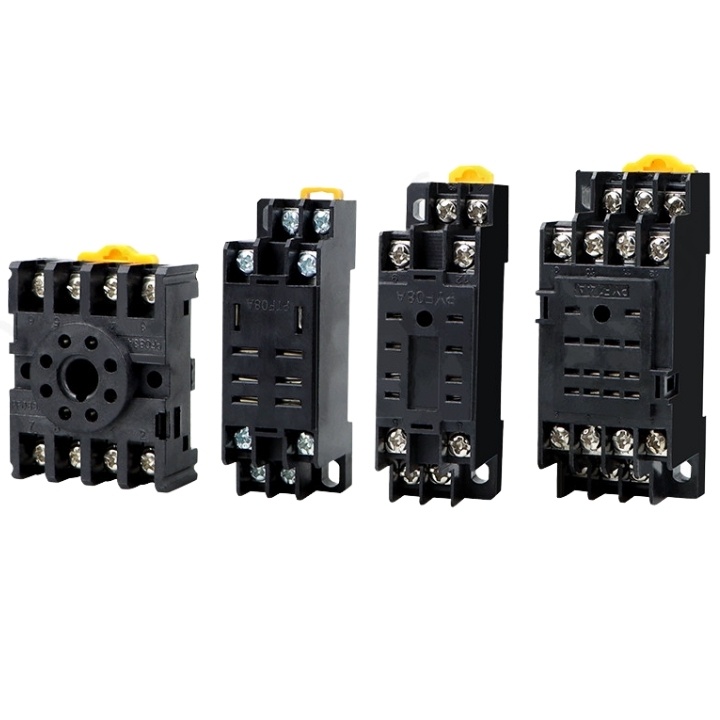 Chân đế pf083a, pf113a, pyf08a, pyf14a, ptf08a, ptf14a, p3g-08, p2cf-08, 8pfa dùng cho rơ le timer các loại