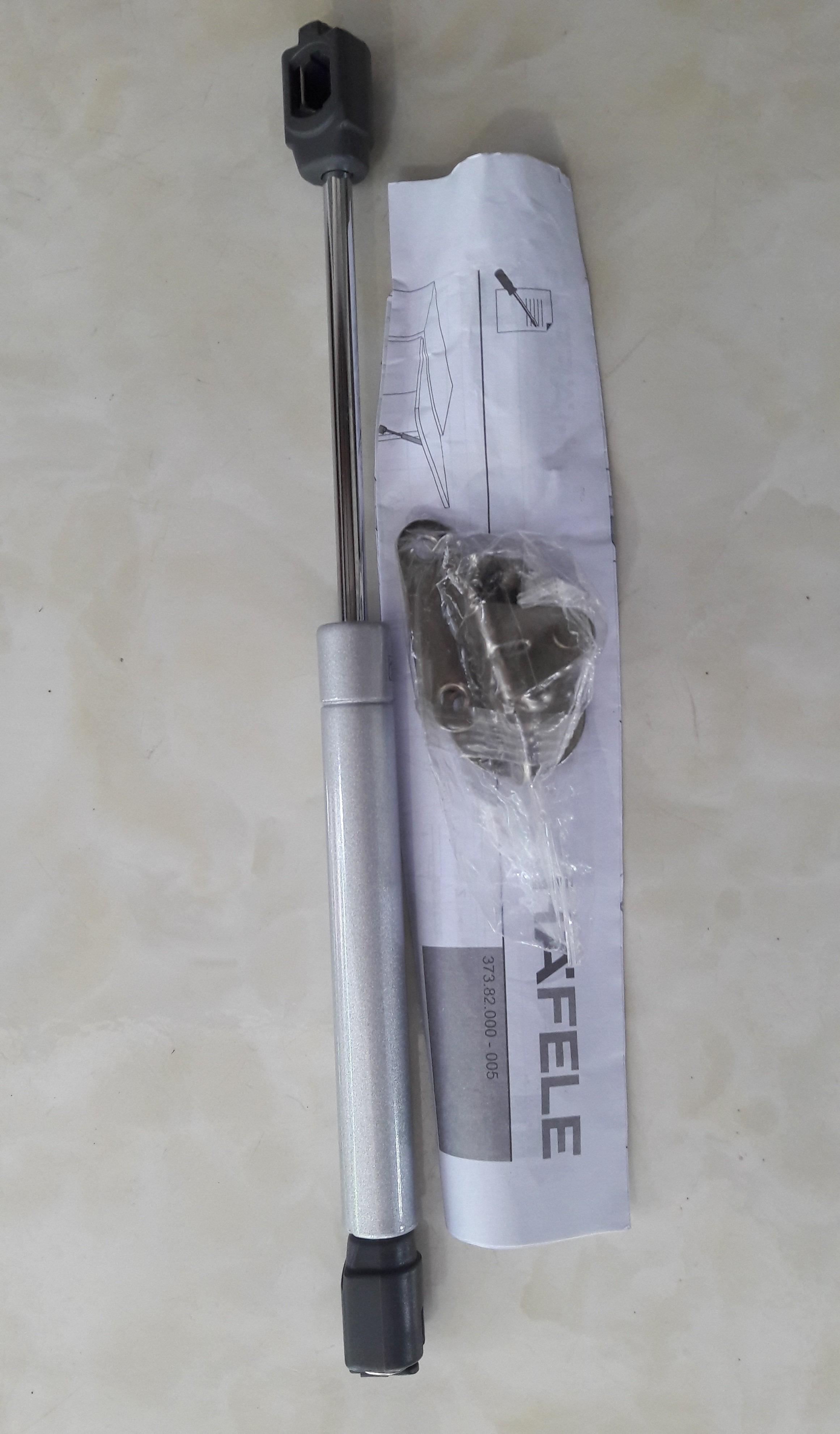 Tay thủy lực HAFELE 150N, pitton nâng cánh lật của tủ bếp, tủ áo