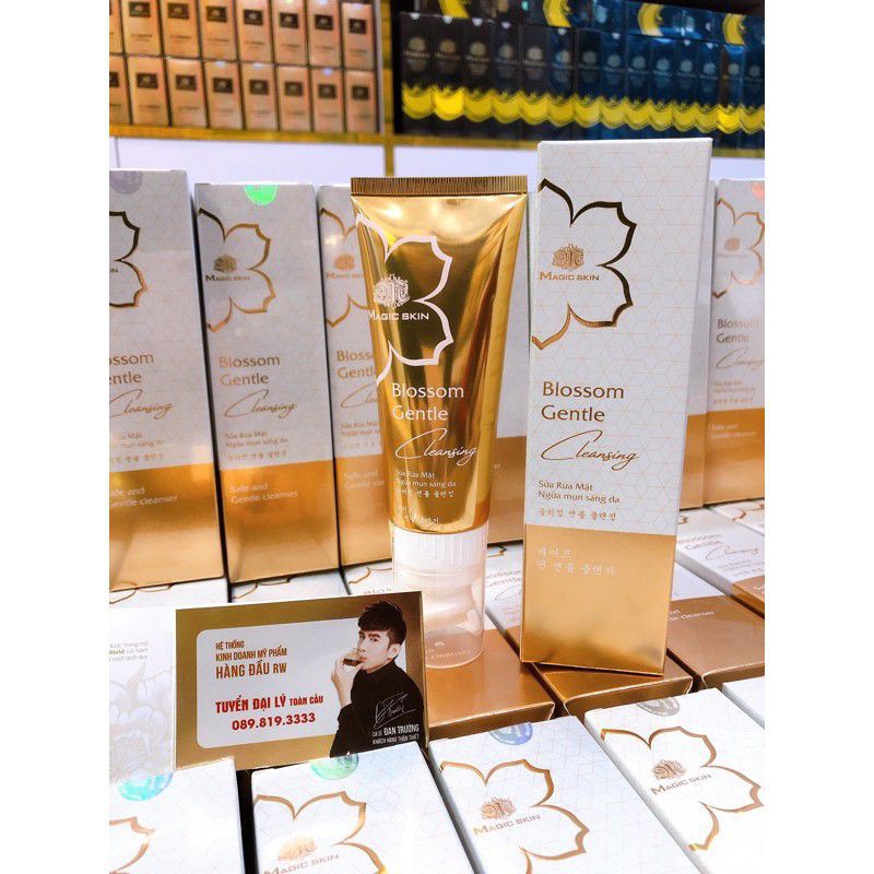 Sữa rửa mặt - Ngừa mụn trắng da Magicskin