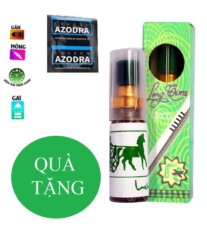 [HCM][MUA1 TANG 1]Bao Cao Su Azodra Tổng Hợp Gân Gai Mỏng Kéo Dài Thời Gian Quan Hệ (1PCS).Tang 1 xit keo dai thoi gian Longtime thai lanCam ket chinh hang 100%