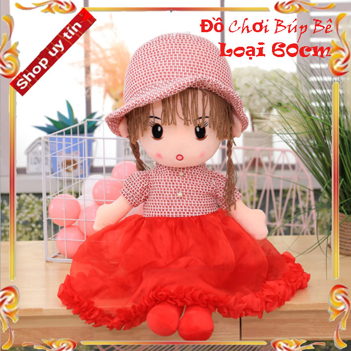 BÚP BÊ BÔNG CAO CẤP 45CM ĐẾN 60CM HÀNG NHẬP KHẨU