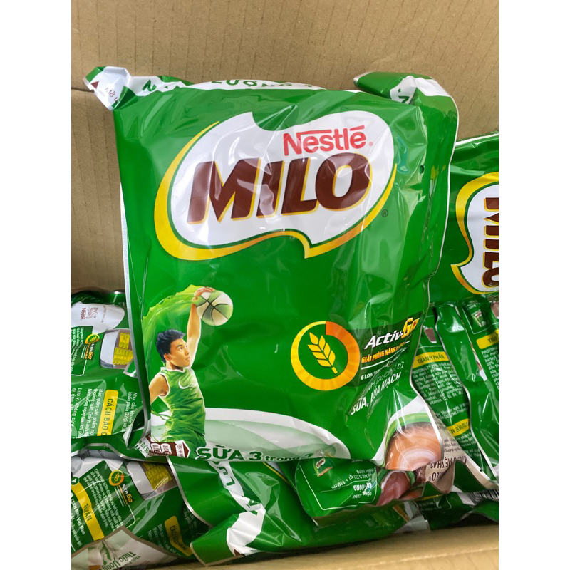 Thức uống lúa mạch Milo 3in1 gói 330g