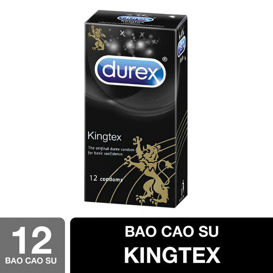 [HCM][ Hot ] Bao Cao Su Durexx KingTexx Ôm Khít Chống Tuột 49mm Hộp 12 cái - Che tên sp khi giao hàng