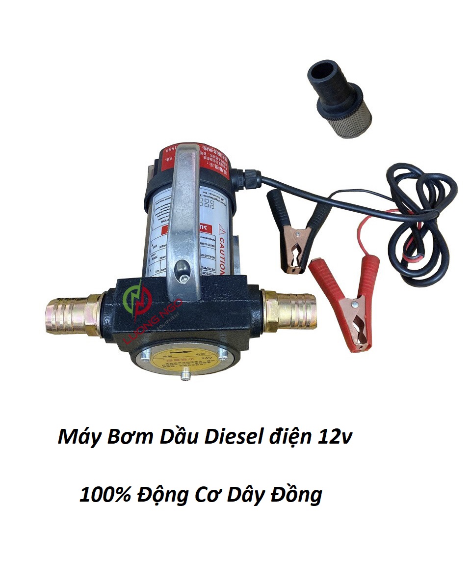 Bơm Dầu - Nhớt - Điện 12v - 24v -220v Động Cơ 100% Dây Đồng