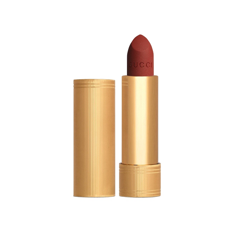 Son Gucci màu 505 Janet Rush Matte Đỏ đất thời thượng