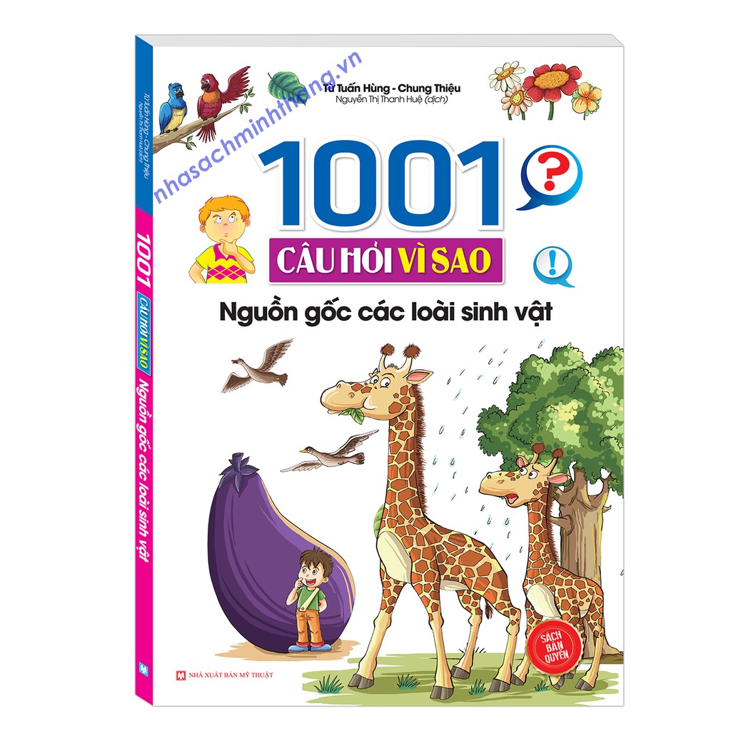 Sách - 1001 câu hỏi vì sao - nguồn gốc các loài sinh vật