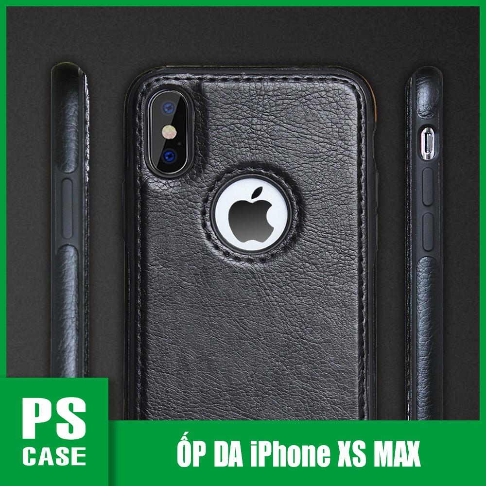 (Màu đen) Ốp lưng da iPhone XS MAX - IP XS MAX - PS CASE phân phối
