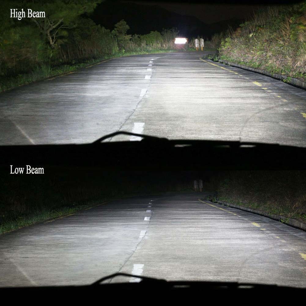 Uxpi-C6 LED IP68 Auto Led Headlight Bulb 9006 9005 LED COB Led Headlight 20000LM Hi-Lo Beam Combo Kit 6000K HID Lamp C6 Plug And Playc05or