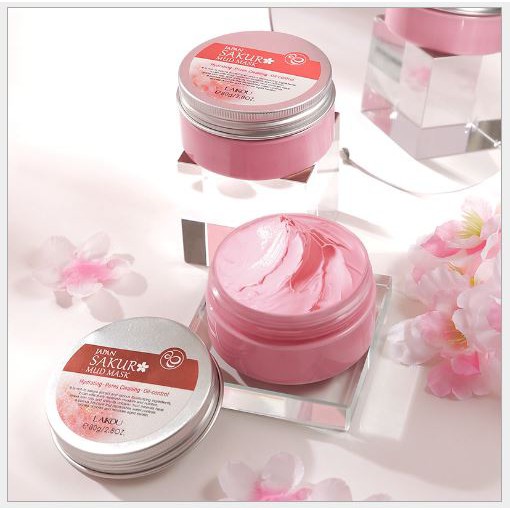 Mặt Nạ Bùn KHoáng Hoa Anh Đào Laikou Sakura Nhật Bản trắng da