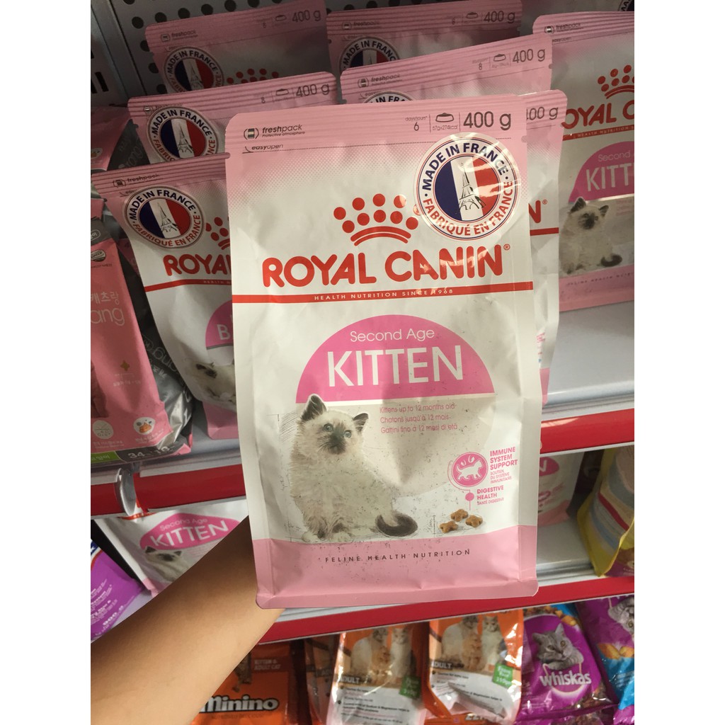 [HCM]Thức Ăn Khô Cho Mèo Con Royal Canin Kitten 400Gr 2