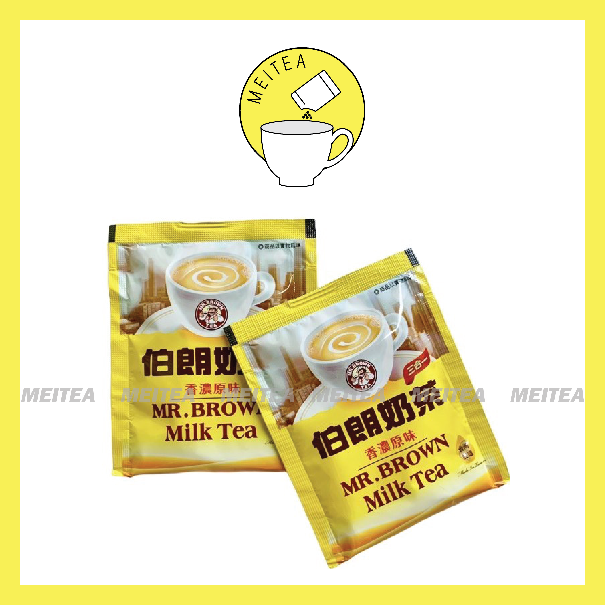 [HCM] 1 gói lẻ trà sữa truyền thống Mr Brown Đài Loan - 16g