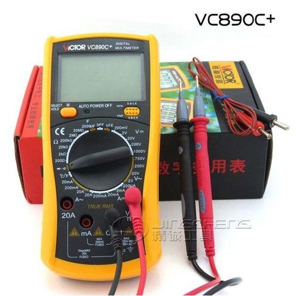 Đồng hồ đa năng victor vc890c+ chất lượng ổn định động cơ mạnh mẽ độ bền cao đẹp dễ lắp ráp an toàn khi sử dụng