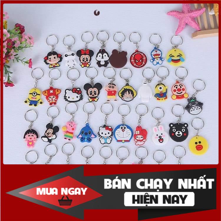 [HCM]5 MÓC CHÌA KHÓA HOẠT HÌNH NGỘ NGHĨNH ĐÁNG YÊU ĐẸP SHOPSUMO1986