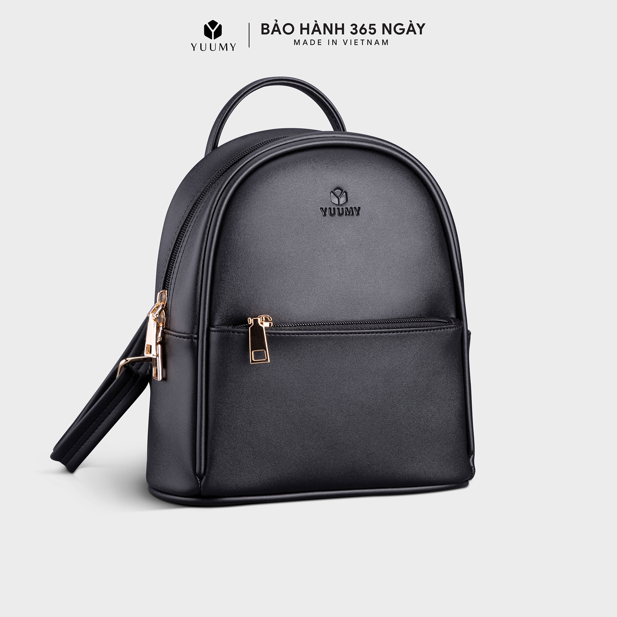 Balo nữ thời trang YUUMY YBA31 kiểu dáng dễ thương, phù hợp đi chơi, đi làm, đi du lịch, da tổng hợp cao cấp.